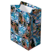 Ocean Rose Kaleidoscope ミディアムペーパーバッグ (正面アングル)