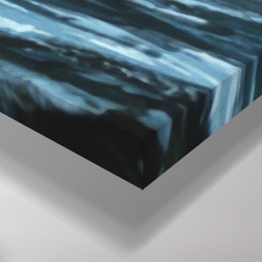 Ocean Sailing Painting キャンバスプリント (コーナー (底面))