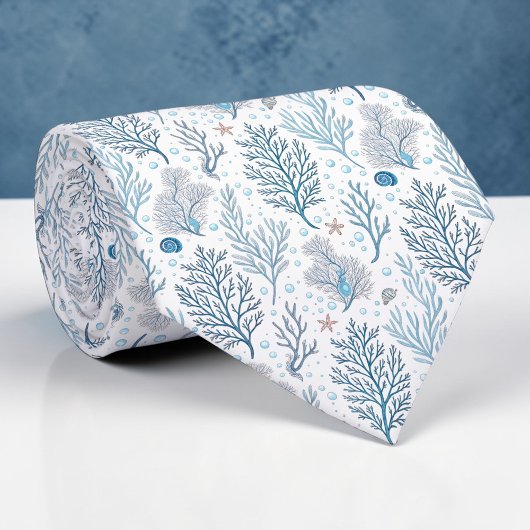 Ocean Sea Custom Necktie ネクタイ