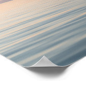 Ocean Serenity at Sunset ポスター (角)