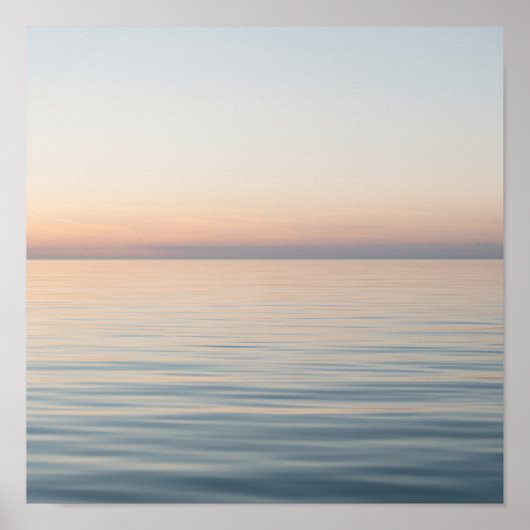 Ocean Serenity at Sunset ポスター (正面)