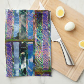 #OCEAN&SKY #THESURFINGMERMAID @ MAGHIE.ORG キッチンタオル (四つ折り)