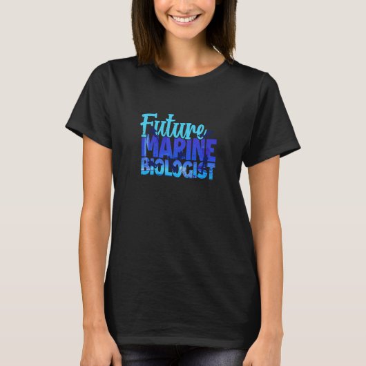 Ocean Student Future Marine Biologist Tシャツ (正面)