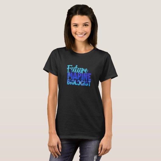 Ocean Student Future Marine Biologist Tシャツ (正面フル)