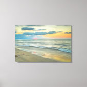 Ocean Sunset 0735 Art Canvas Print キャンバスプリント (正面)