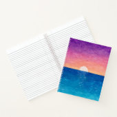 Ocean Sunset Design Notebook ノートブック (内部)