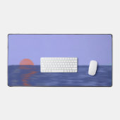 Ocean Sunset Desk Mat デスクマット (キーボード&マウス)
