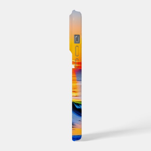 Ocean Sunset iPhoneケース (左側面)