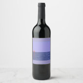 Ocean Sunset Wine Label ワインラベル (正面)