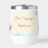 Ocean Theme Bon Voyage Personalized with Name (正面)