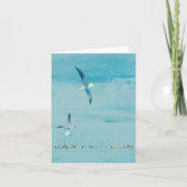 Ocean themed greeting card カード (正面)