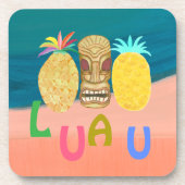Ocean Tiki Pineapple Luau コースター (正面)