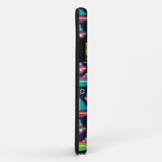 Ocean Transportation Pattern Case-Mate iPhoneケース (裏面/右)