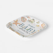 Ocean Under The Sea Baby Shower Gender Neutral  ペーパープレート (傾斜あり)