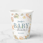 Ocean Under The Sea Baby Shower Gender Neutral 紙コップ (正面)