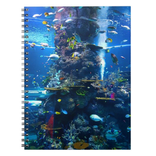 Ocean Underwater Fish Notebook ノートブック (正面)