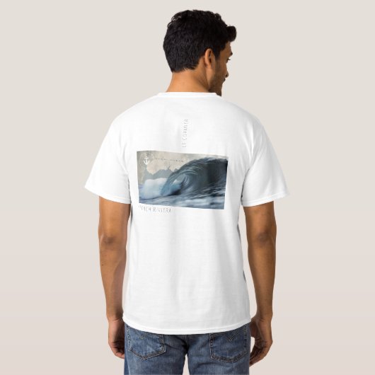 Ocean vibes - Le Cormier Tシャツ (裏面フル)