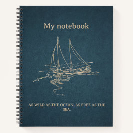 Ocean Vibes Notebook –  Beach Journal  ノートブック