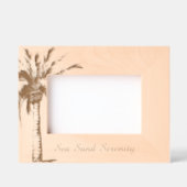 Ocean View Beach Serenity レーザー彫刻フレーム (正面)