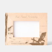 Ocean View Beach Serenity レーザー彫刻フレーム (正面)