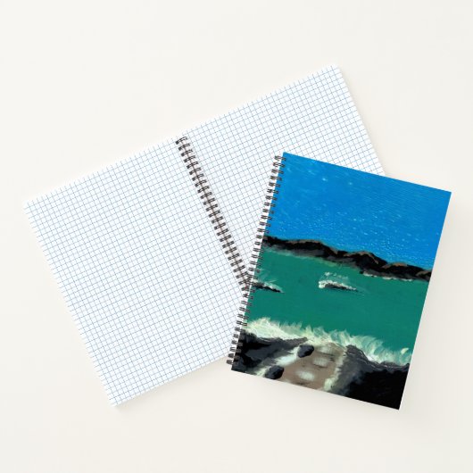Ocean View Spiral Notebook ノートブック (内部)