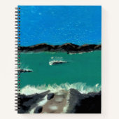 Ocean View Spiral Notebook ノートブック (正面)