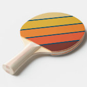 Ocean Vintage Vibe Bold Striped  卓球ラケット (正面アングル)
