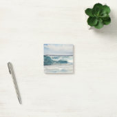 Ocean Wave Beach Art Post It Note Pad ポストイット (オフィス)