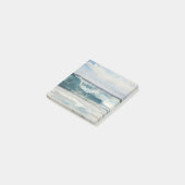 Ocean Wave Beach Art Post It Note Pad ポストイット (アングル)