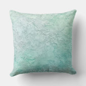 Ocean wave breeze Throw Pillow クッション (裏面)