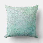 Ocean wave breeze Throw Pillow クッション (正面)