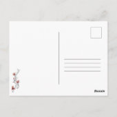 Ocean Wave Inspirational Calming Message ポストカード (裏面)