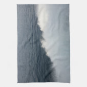 Ocean Wave Spray from Ferry to Capri 1 キッチンタオル (縦)