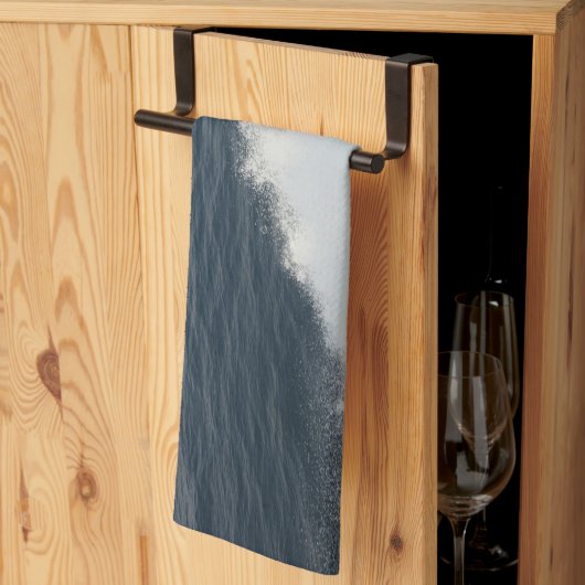 Ocean Wave Spray from Ferry to Capri 1 キッチンタオル (三つ折り)