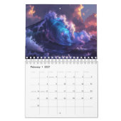 OCEAN WAVES - 2026 -  カレンダー (2月 2027)