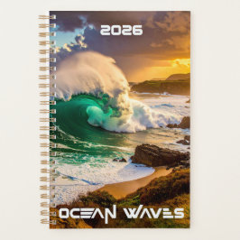 OCEAN WAVES - 2026 -  プランナー手帳