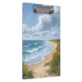 Ocean Waves | Beach Coastal Painted クリップボード (右)