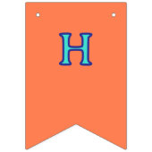 Ocean Waves Dolphin Celebration バンティングフラッグ (第1の旗)