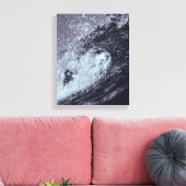 Ocean waves image on canvas キャンバスプリント (インサイチュ (リビング))