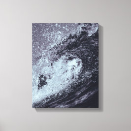 Ocean waves image on canvas キャンバスプリント