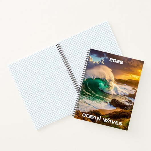 OCEAN WAVES Journal ノートブック (内部)