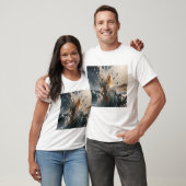 Ocean Waves & Sea Foam Graphic T-Shirt for Men Tシャツ (ユニセックス)