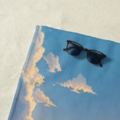 Ocean Waves & Sun Beach Towel ビーチタオル (インサイチュ)