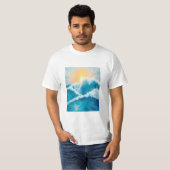 Ocean Waves T-Shirt Tシャツ (正面フル)