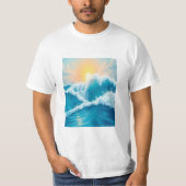 Ocean Waves T-Shirt Tシャツ (正面)