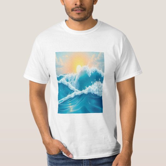 Ocean Waves T-Shirt Tシャツ (正面)