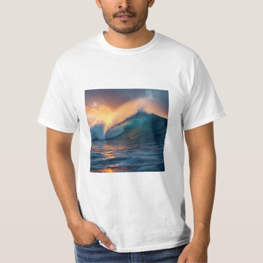 Ocean Waves T-Shirt Tシャツ (正面)