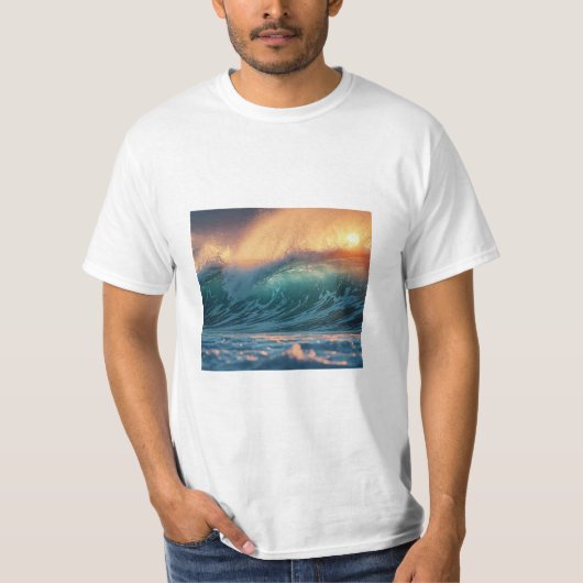 Ocean Waves T-Shirt Tシャツ (正面)