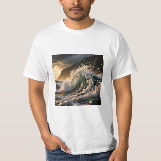 Ocean Waves T-Shirt Tシャツ (正面)