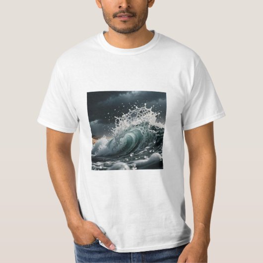 Ocean Waves T-Shirt Tシャツ (正面)